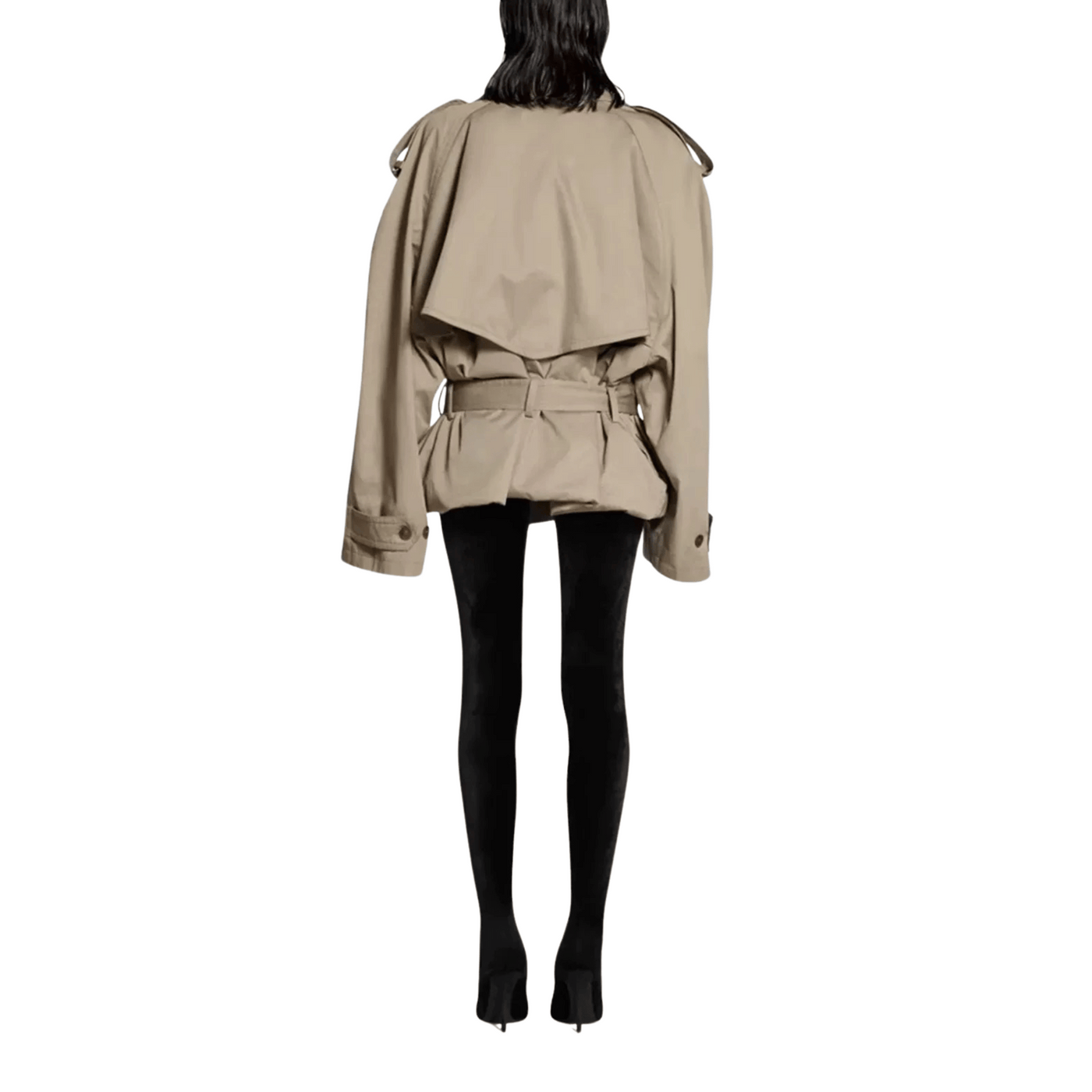 Short Oversized Trenchcoat