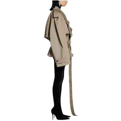 Short Oversized Trenchcoat