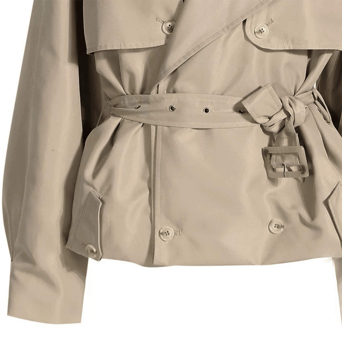 Short Oversized Trenchcoat