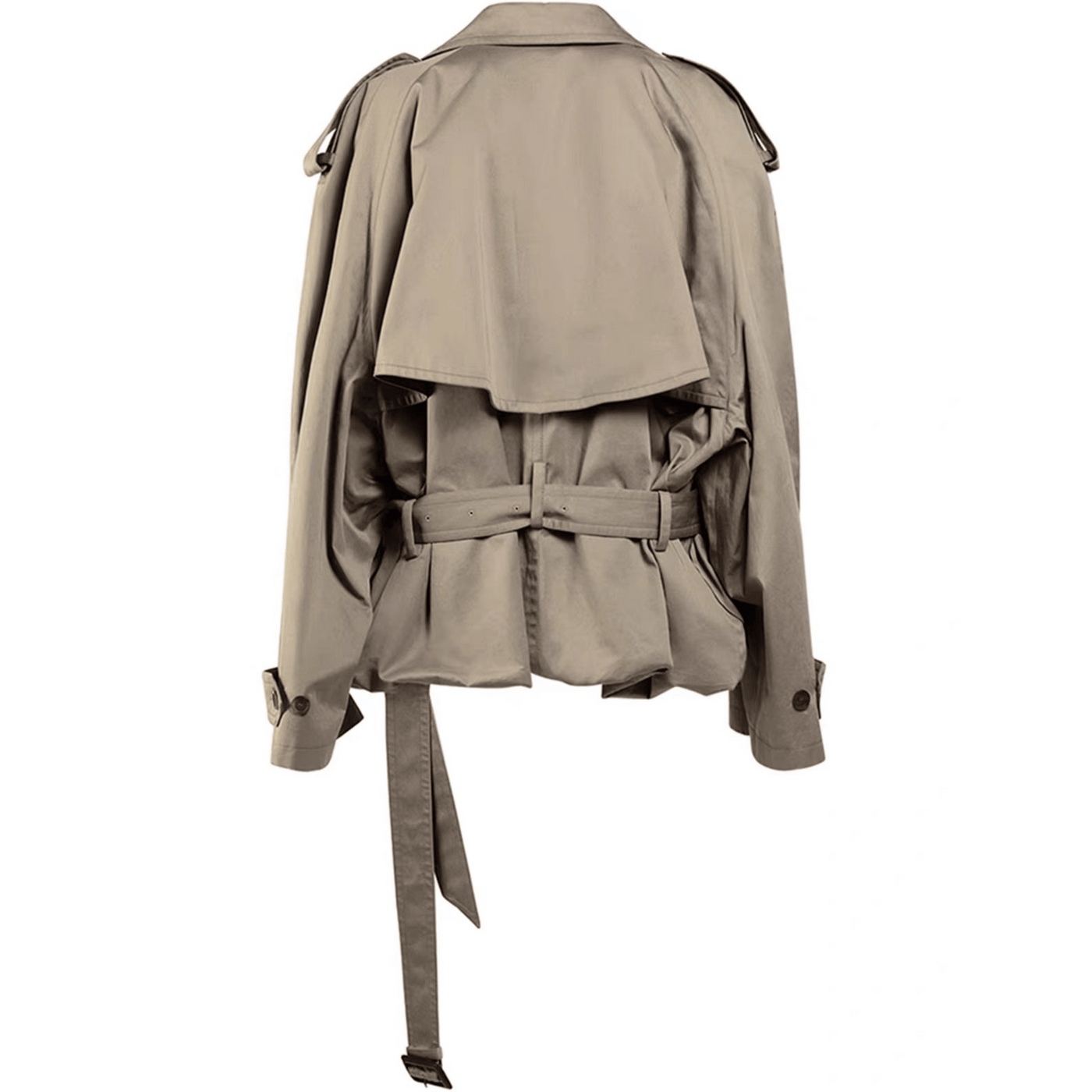 Short Oversized Trenchcoat