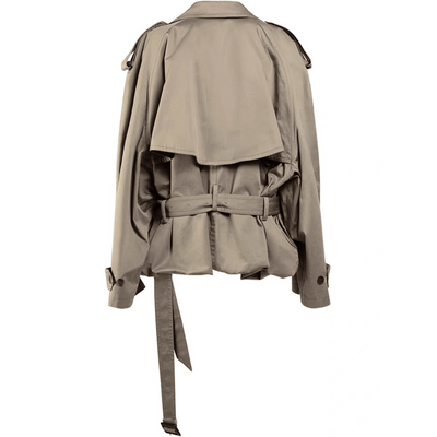 Short Oversized Trenchcoat